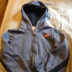 Boys Levi’s Zip up Hoodie size small 4-5 years